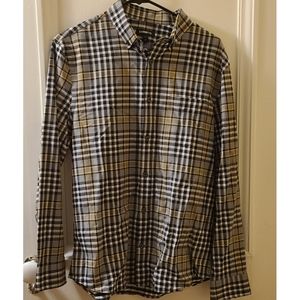 Mens plaid dress shirt